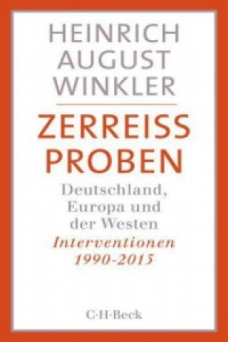 Kniha Zerreissproben Heinrich August Winkler