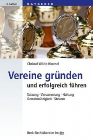 Buch Vereine gründen und erfolgreich führen Wolfgang Pfeffer