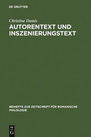 Kniha Autorentext und Inszenierungstext Christine Damis