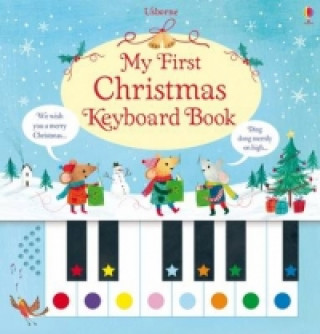 Carte My First Christmas Keyboard Book Sam Taplin