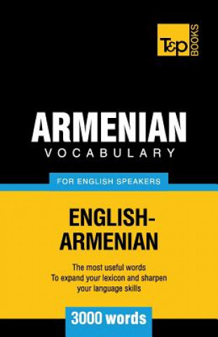 Book Armenian vocabulary for English speakers - 3000 words Andrey Taranov