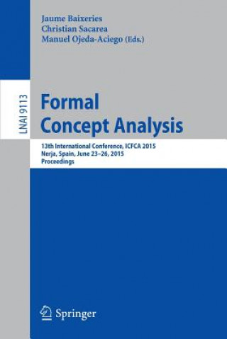 Kniha Formal Concept Analysis Jaume Baixeries
