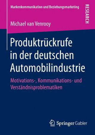 Carte Produktruckrufe in Der Deutschen Automobilindustrie Michael Van Venrooy