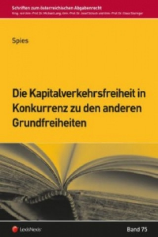 Kniha Die Kapitalverkehrsfreiheit in Konkurrenz zu den anderen Grundfreiheiten Karoline Spies