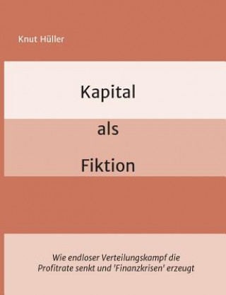 Kniha Kapital als Fiktion Knut Huller