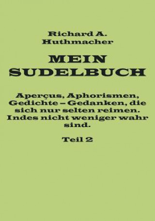 Kniha Mein Sudelbuch, Teil 2 Richard a Huthmacher