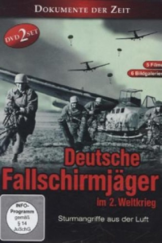 Video Deutsche Fallschirmjäger im 2. Weltkrieg, 2 DVDs 