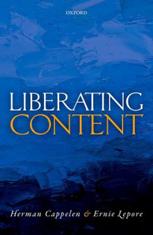 Kniha Liberating Content Herman Cappelen