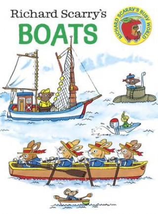 Kniha Richard Scarry's Boats Richard Scarry