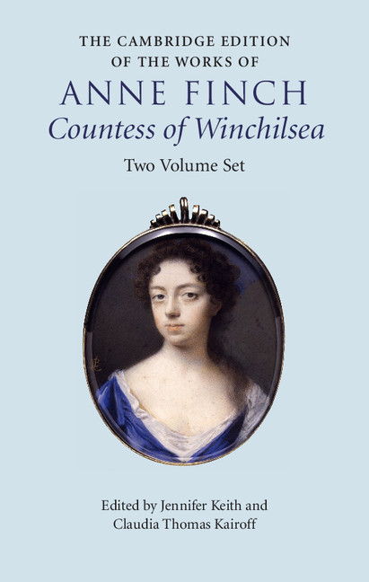 Carte Cambridge Edition of the Works of Anne Finch, Countess of Winchilsea 2 Volume Hardback Set Anne Finch