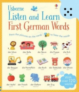 Könyv Listen and Learn First German Words Sam Taplin