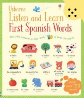 Book Listen and Learn First Spanish Words Sam Taplin
