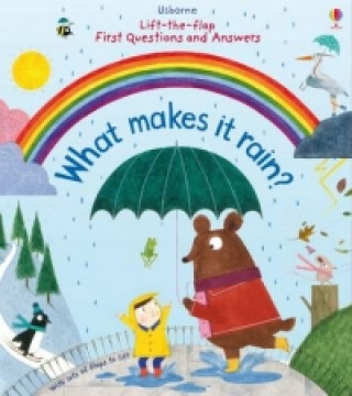 Книга First Questions and Answers: What makes it rain? Katie Daynes