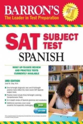 Carte Barron's SAT Subject Test Spanish Jose Diaz