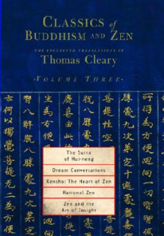 Carte Classics of Buddhism and ZEN Thomas Cleary