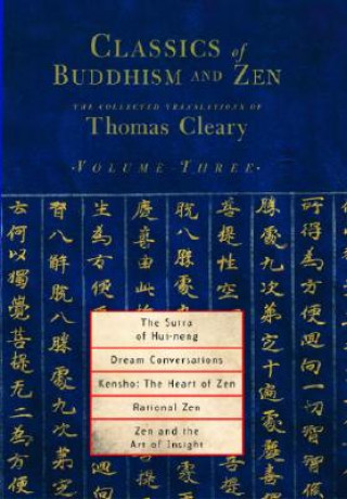 Kniha Classics of Buddhism and ZEN Thomas Cleary