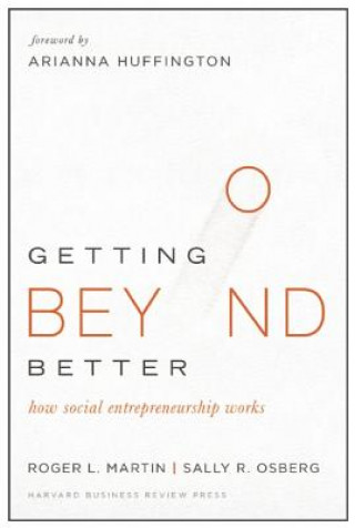 Libro Getting Beyond Better Roger L. Martin