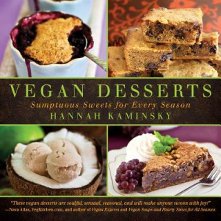 Kniha Vegan Desserts Hannah Kaminsky