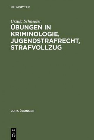 Kniha UEbungen in Kriminologie, Jugendstrafrecht, Strafvollzug Schneider