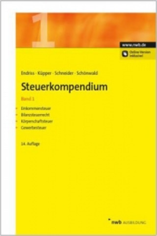 Kniha Steuerkompendium, Band 1 Horst Walter Endriss