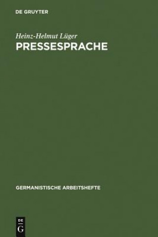 Kniha Pressesprache Heinz-Helmut Lüger