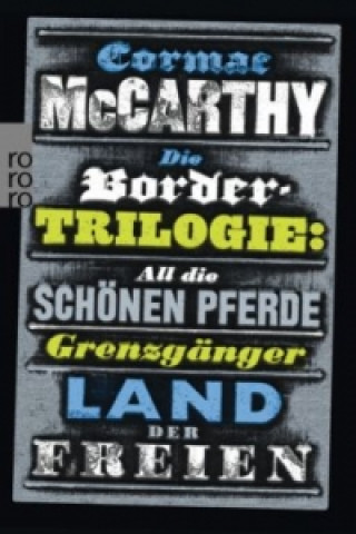 Könyv Die Border-Trilogie Cormac McCarthy