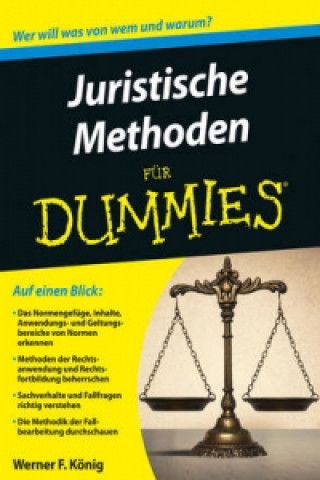 Könyv Juristische Methoden fur Dummies Werner F. König