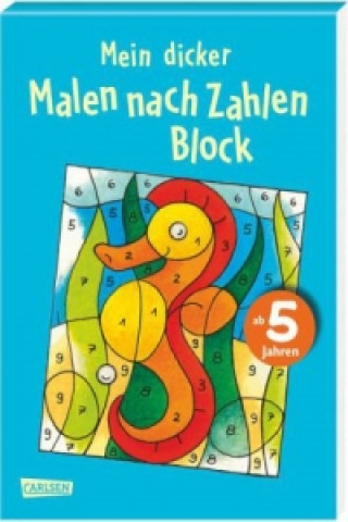 Книга Mein dicker "Malen nach Zahlen" Block Eva Muszynski