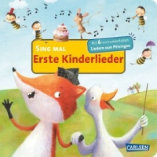 Könyv Sing mal (Soundbuch):  Erste Kinderlieder Marina Rachner