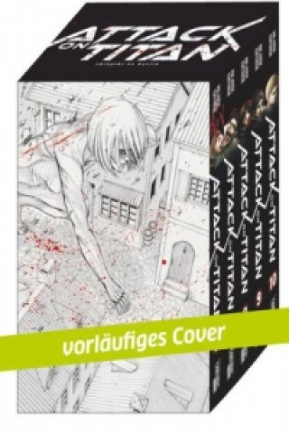 Carte Attack on Titan, Bände 6-10 im Sammelschuber mit Extra. Bd.6-10 Hajime Isayama