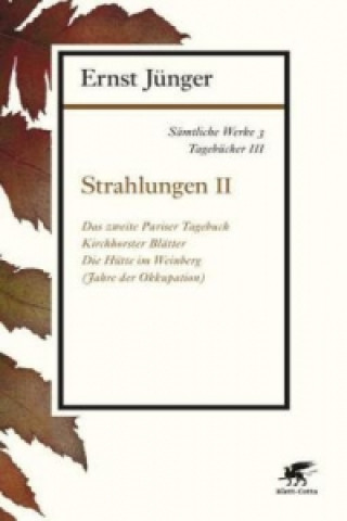 Book Strahlungen. Tl.2 Ernst Jünger