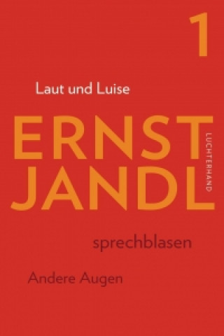 Könyv Laut und Luise Ernst Jandl