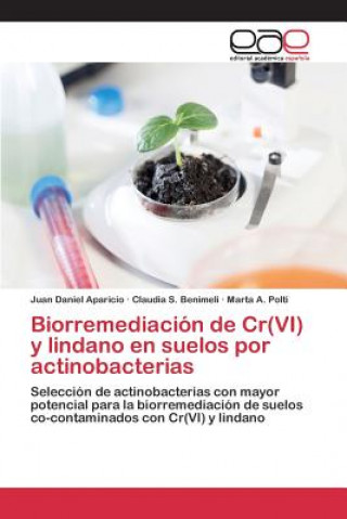 Kniha Biorremediacion de Cr(VI) y lindano en suelos por actinobacterias Aparicio Juan Daniel