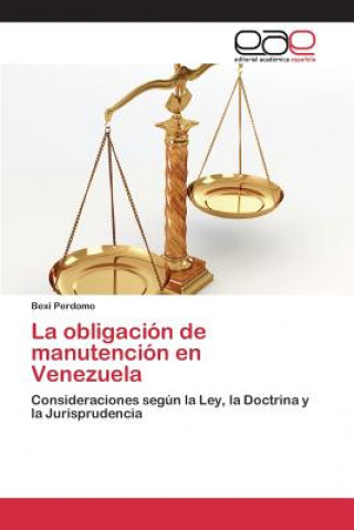 Könyv obligacion de manutencion en Venezuela Perdomo Bexi