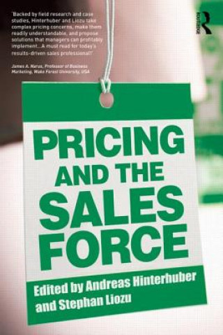 Książka Pricing and the Sales Force Andreas Hinterhuber