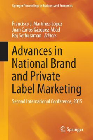 Kniha Advances in National Brand and Private Label Marketing Francisco Martinez-Lopez