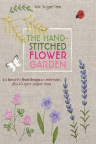 Book Hand-Stitched Flower Garden Yuki Sugashima