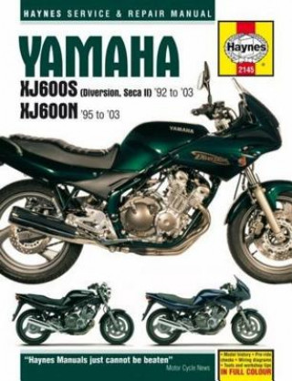 Книга Yamaha XJ600S (Diversion, Seca II) & XJ600N Fours (92-03) Anon