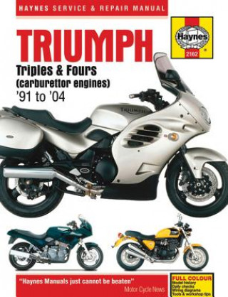 Kniha Triumph Triples & Fours (91-04) Anon
