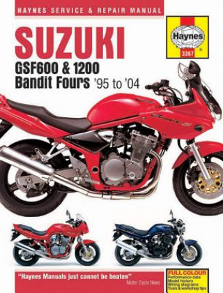 Kniha Suzuki GSF600, 650 & 1200 Bandit Fours (95-06) Anon