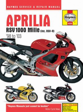 Kniha Aprilia RSV 1000 Mille (98 -03) Anon