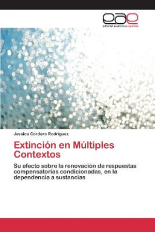 Kniha Extincion en Multiples Contextos Cordero Rodriguez Jessica
