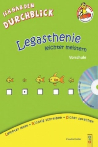 Carte Legasthenie leichter meistern - Vorschule, m. Audio-CD Claudia Haider