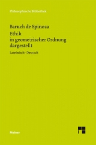 Книга Ethik in geometrischer Ordnung dargestellt Baruch de Spinoza