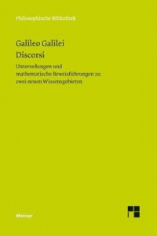 Kniha Discorsi Galileo Galilei