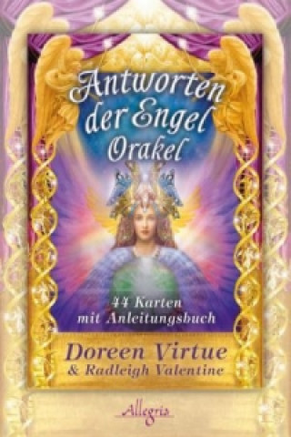 Hra/Hračka Antworten der Engel-Orakel, Orakelkarten m. Begleitbuch Doreen Virtue