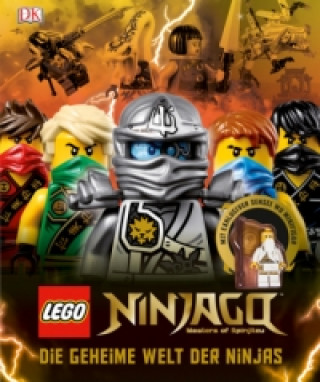Książka LEGO® Ninjago®, Masters of Spinjitzu - Die geheime Welt der Ninjas, m. Sensei Wu Minifigur 