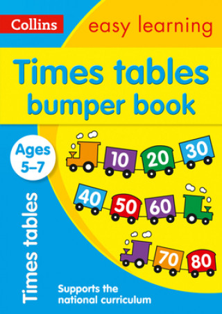Kniha Times Tables Bumper Book Ages 5-7 Collins Easy Learning
