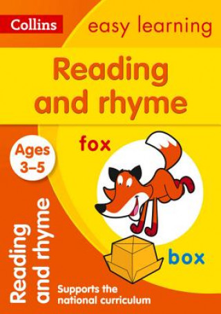 Carte Reading and Rhyme Ages 3-5 Collins Easy Learning