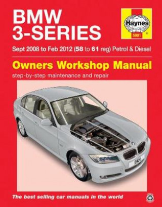 Kniha BMW 3-Series (Sept '08 To Feb '12) 58 To 61 Martynn Randall